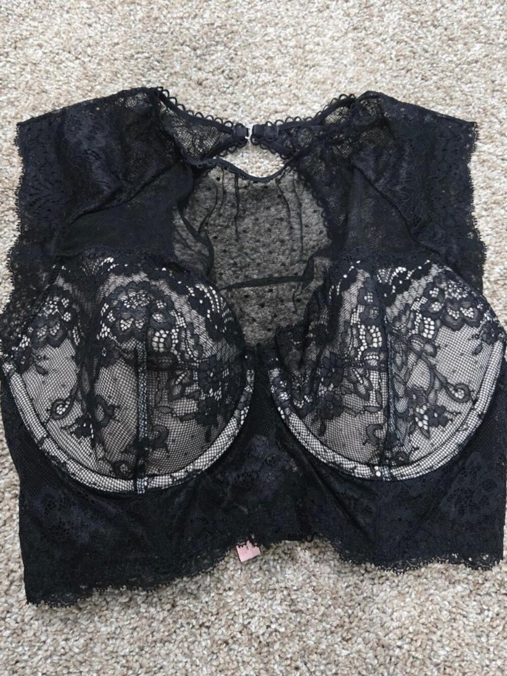 Dobreva Mesh Lace Corset Top Bralette